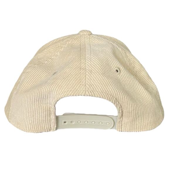 Snapback Sports Corduroy Hat Rope Upside Down - Picture 3 of 7